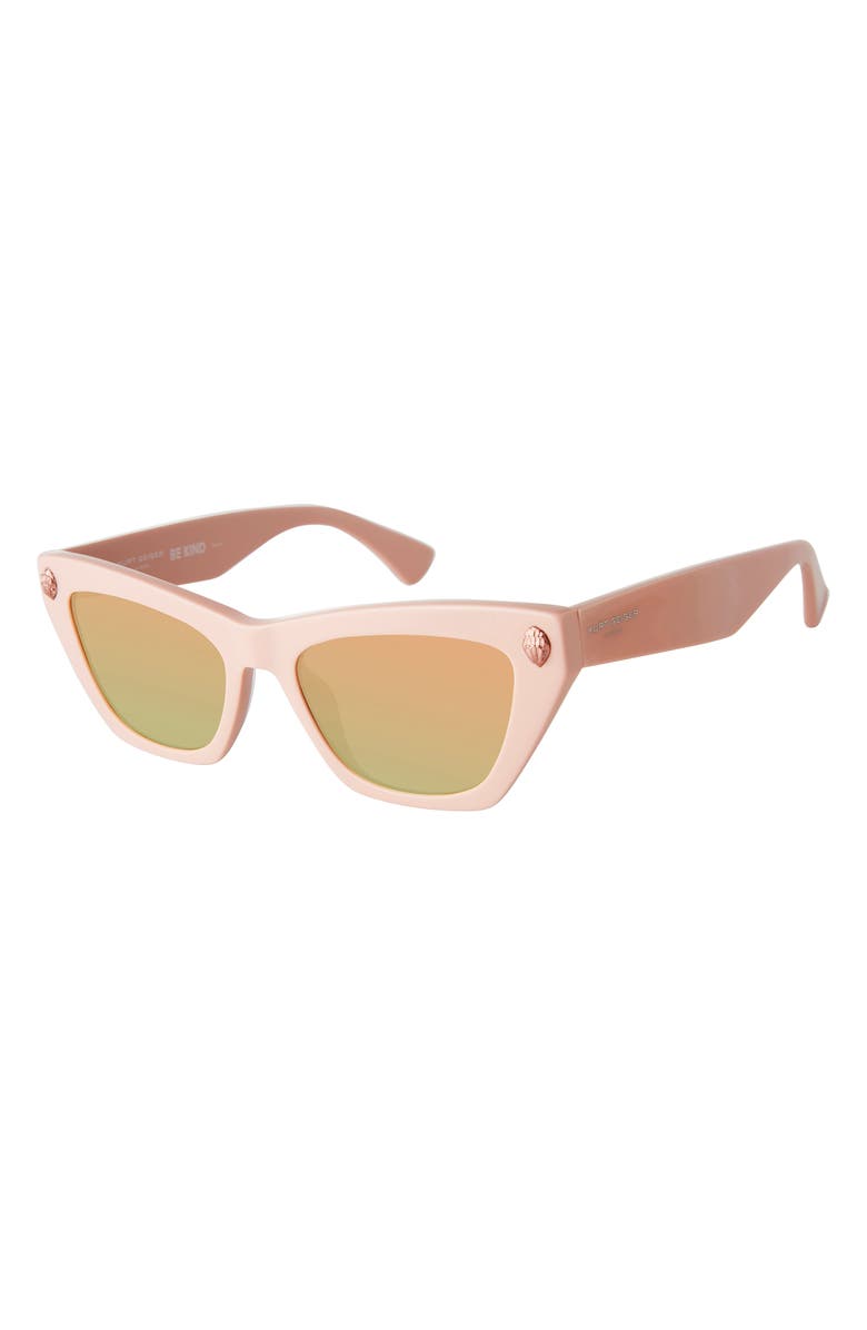 Kurt Geiger London KGL1006 Cat Eye Sunglasses, Alternate, color, Pink