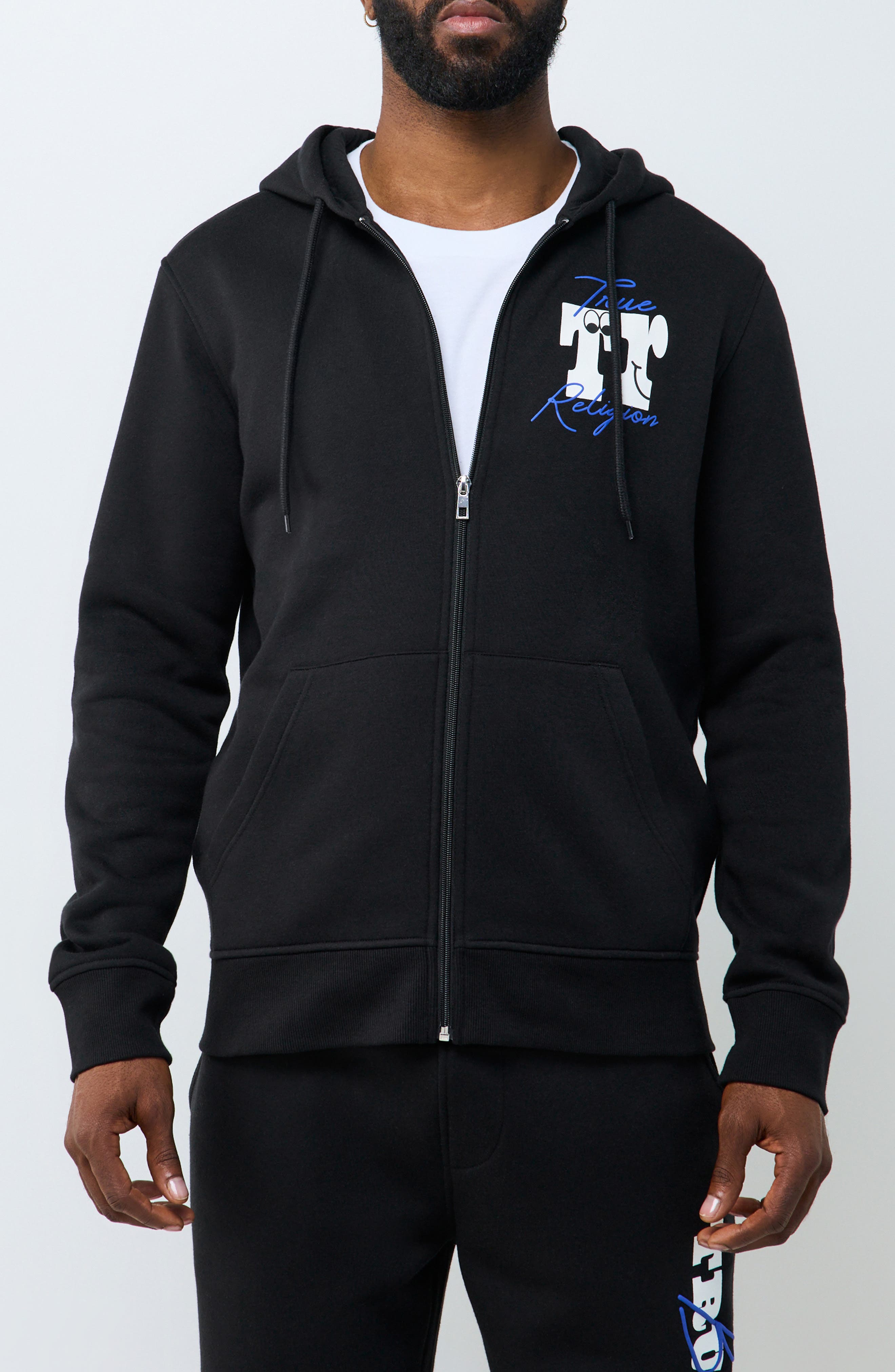 Script Logo Full Zip Hoodie