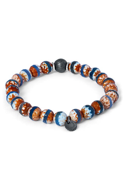 Tateossian Men's Lhasa Graffiato Beaded Bracelet in Multicolor  product
