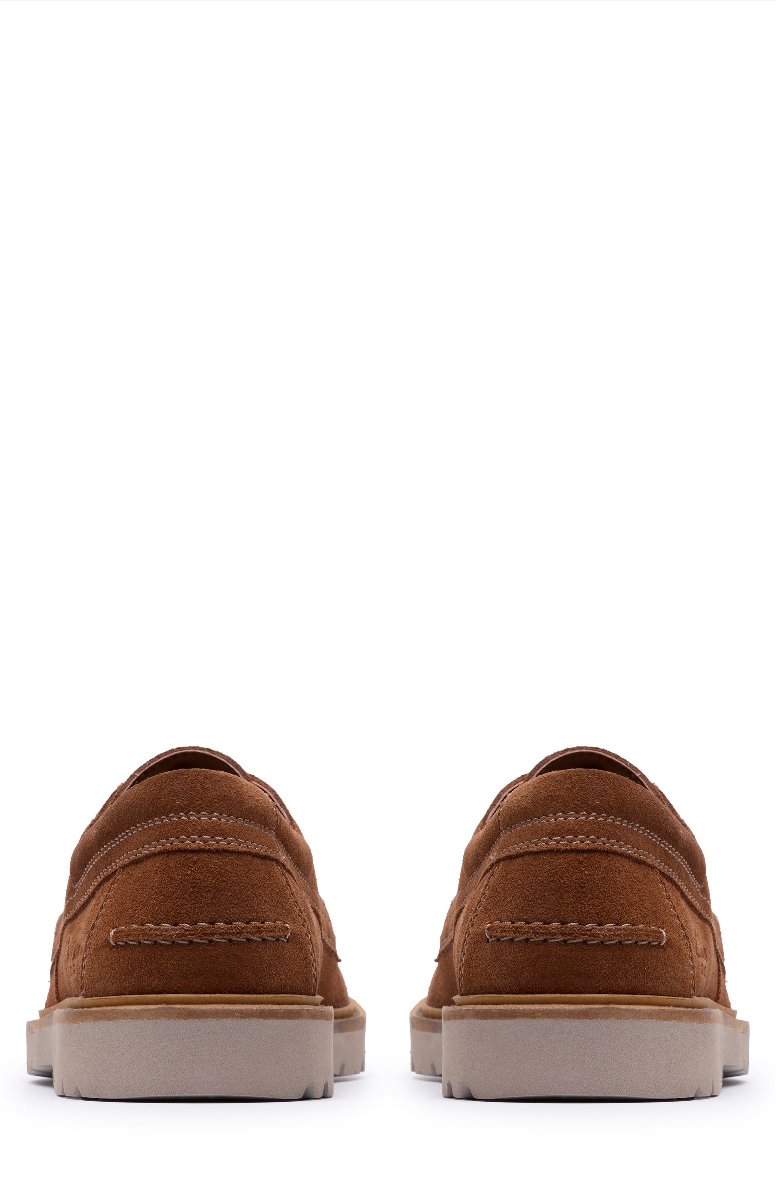 Clarks<sup>®</sup> Weltridge Moc Toe Derby, Alternate, color, Cola Suede