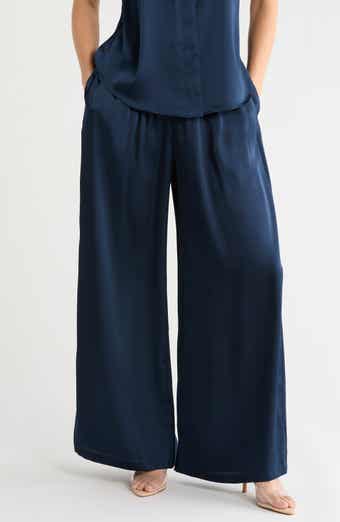 Orion Wide Leg Pull-On Pants