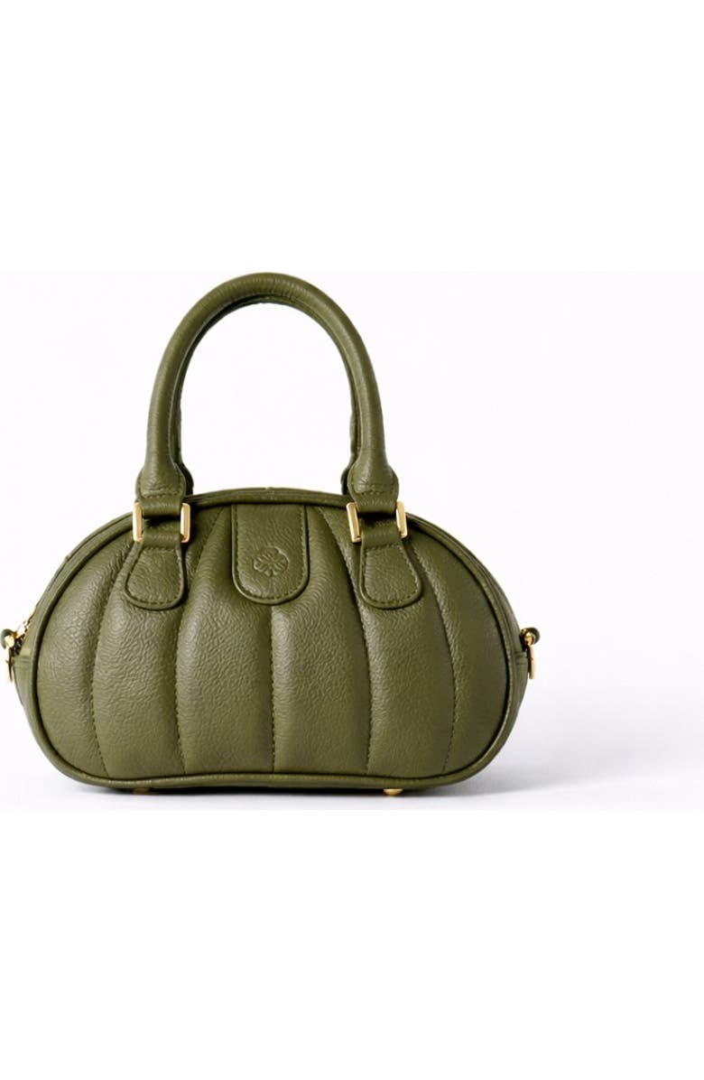 ROSZUAR Ameline Sculptural Handbag, Alternate, color, Olive