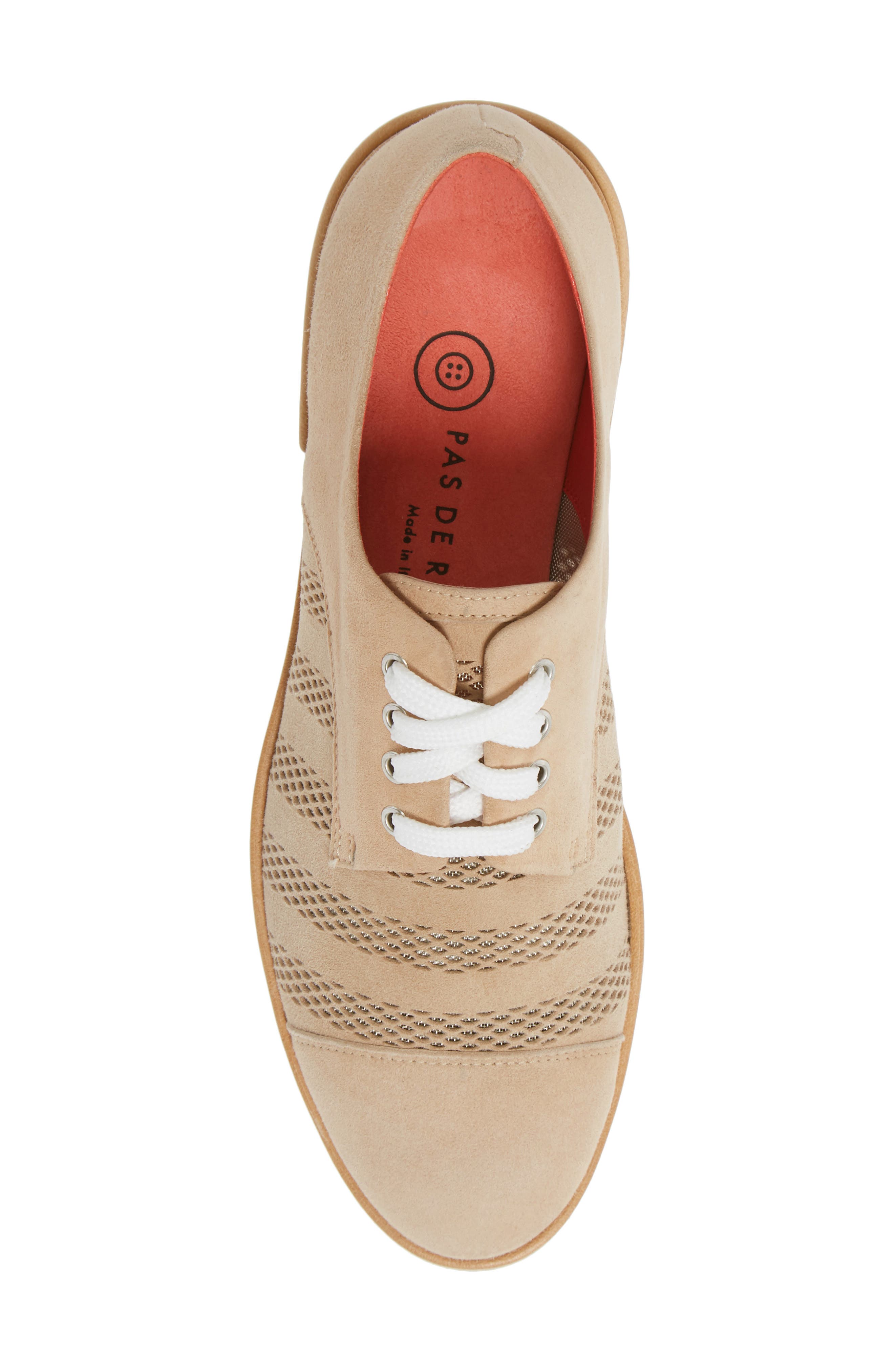 Pas de Rouge Lotty Lace-Up Derby, Alternate, color, 