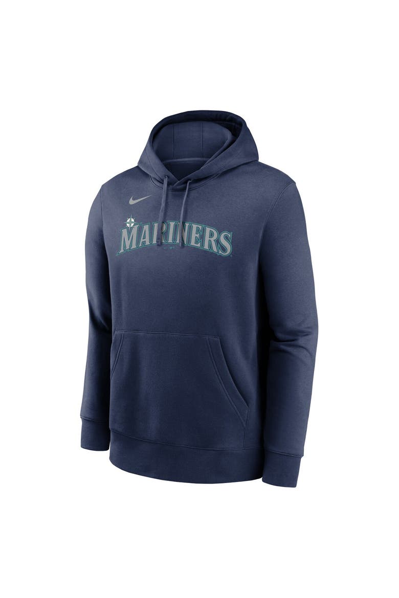 Men's Nike Ken Griffey Jr. Navy Seattle Mariners Player Name & Number Club Pullover Hoodie, Alternate, color, Navy
