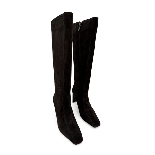 Amie Rafa Mishel High Knee Boot In Brown