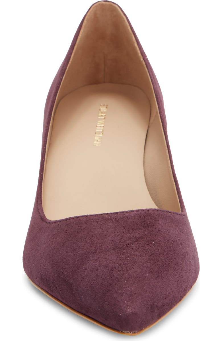 Stuart Weitzman Dancer Pointed Toe Pump, Alternate, color, Bordeaux