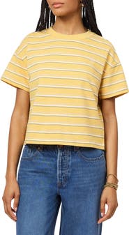 Scotch & Soda Boxy Yarn Dye Stripe T-Shirt