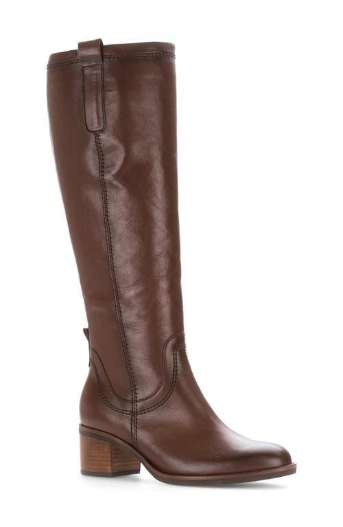 Gabor Knee High Riding Boot In Brown