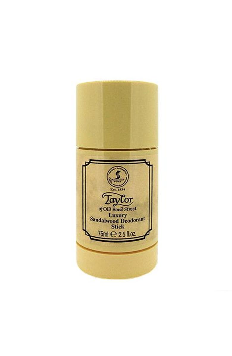 Taylor of Old Bond Street Sandalwood Deodorant Stick, Main, color, White