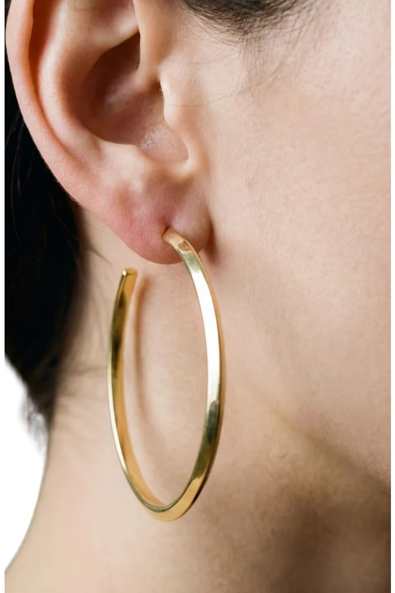 The Essential Large Hoop Earrings, Alternate, color, GOLD