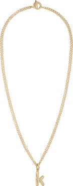 ROXANNE ASSOULIN The Puffy Initial Pendant Necklace