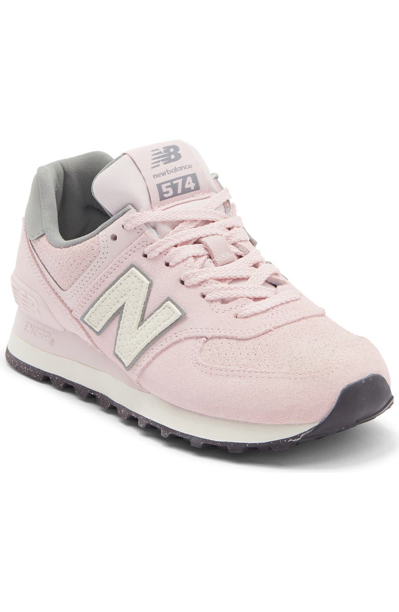 New Balance 574 Running Sneaker, Main, color, Rose Sugar/ Sea Salt