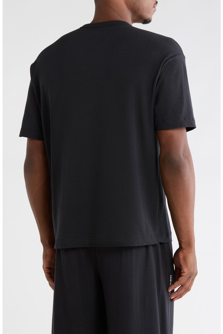 Lounge Boxy T-Shirt, Alternate, color, BLACK