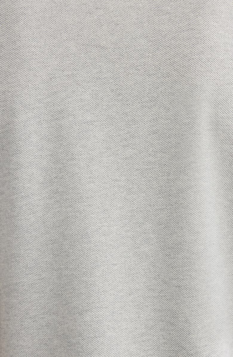 AMI PARIS Ami de Coeur Organic Cotton Piqué Polo, Alternate, color, 