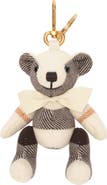 Burberry Thomas Check Cashmere Bag Charm