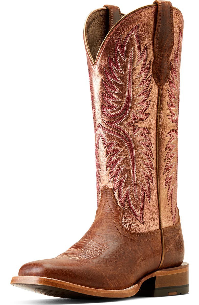 Ariat Frontier Calamity Jane Western Boot, Alternate, color, Desert Brown