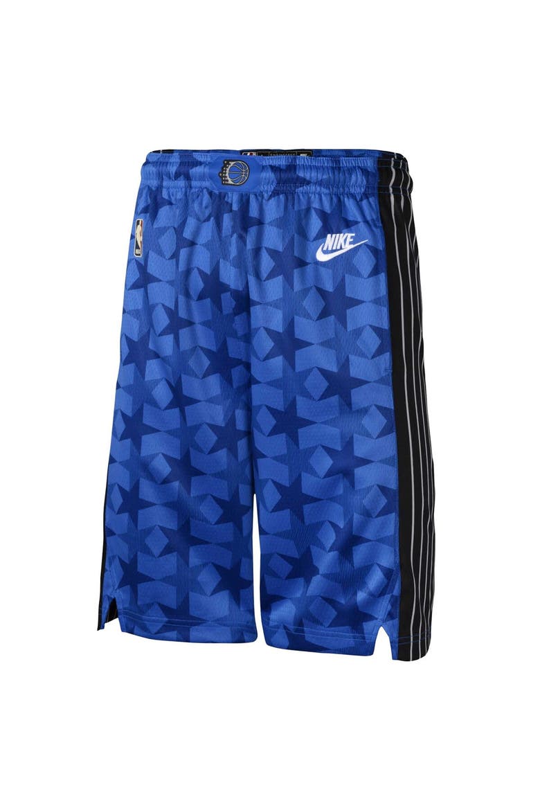 Youth Nike Royal Orlando Magic Classic Edition Swingman Shorts, Alternate, color, Royal