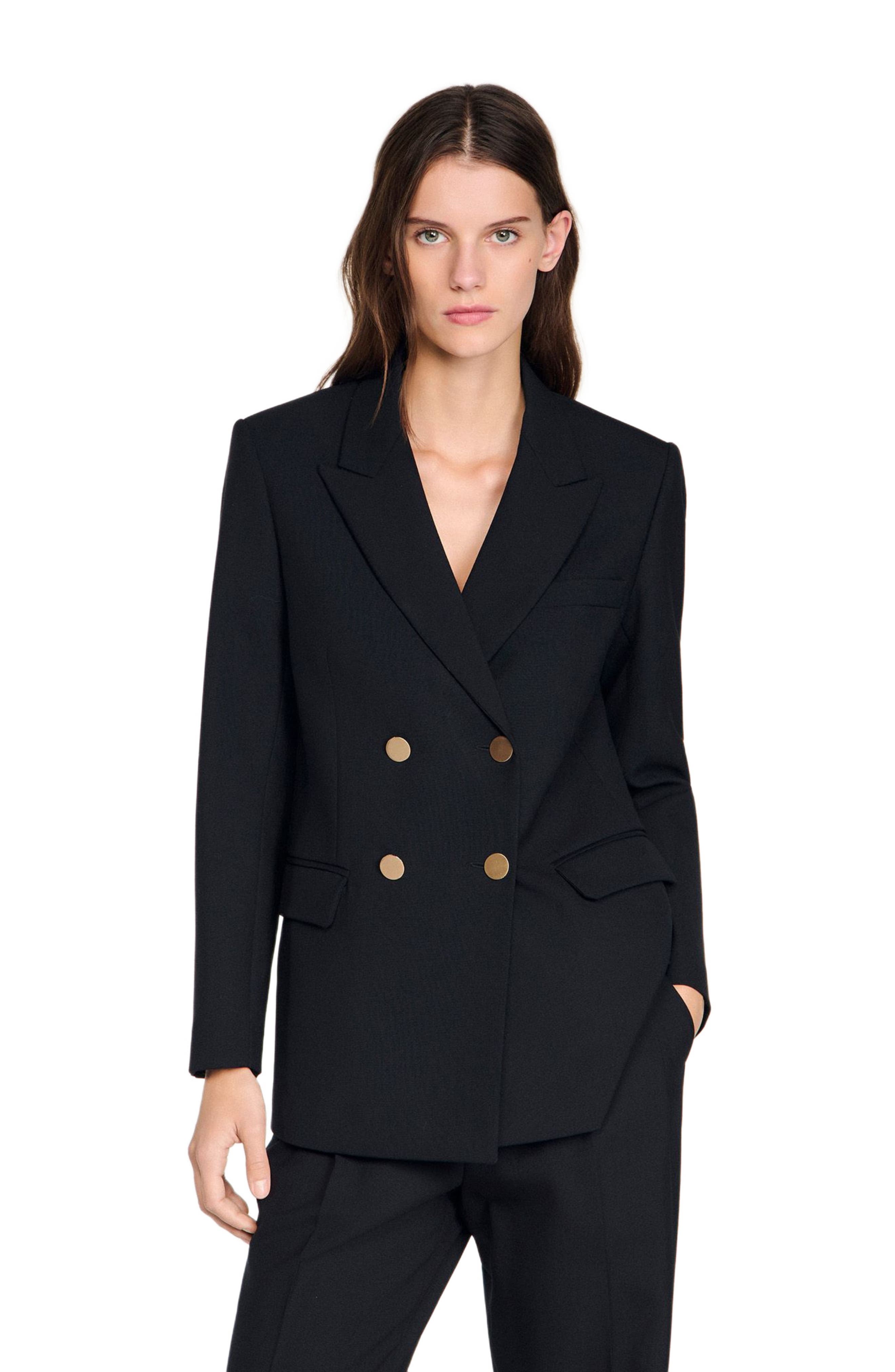 Wool suit jacket