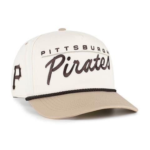 Men's '47 Natural/Tan Pittsburgh Pirates Neutral Terrain Hitch Rope Adjustable Hat
