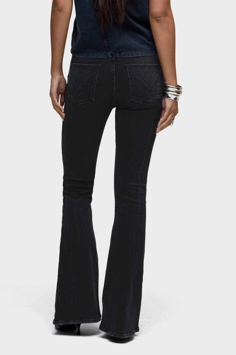 Holly Flare Jean, Alternate, color, BLACK MAGIC