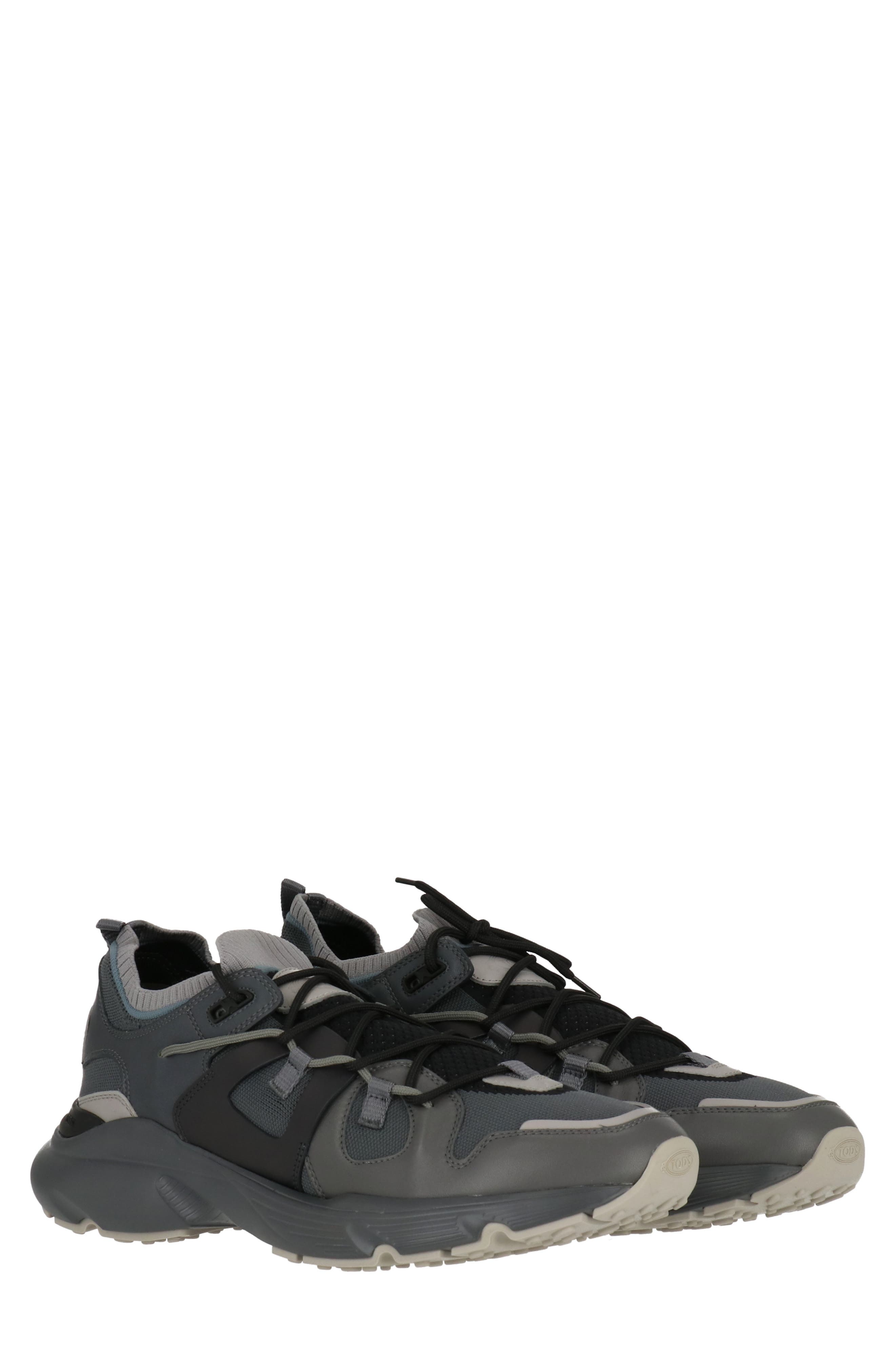 Chunky Colorblock Sneaker, Main, color, GREY MULTICOLORED