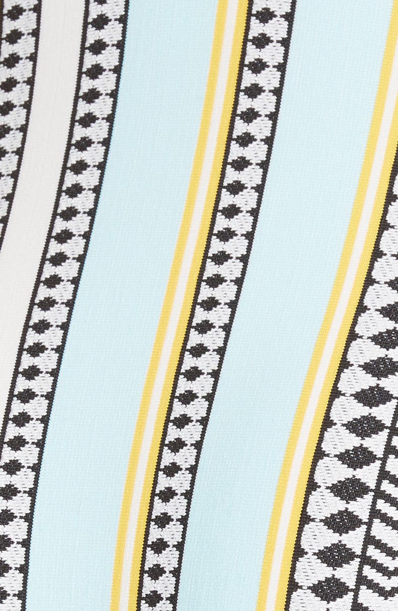 lemlem Neela Belted One-Piece Swimsuit, Alternate, color, 