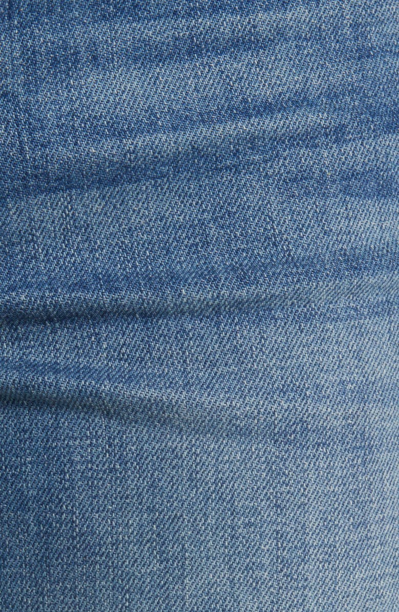 SLVRLAKE Grace High Waist Raw Hem Wide Leg Jeans, Alternate, color, Laurel Canyon