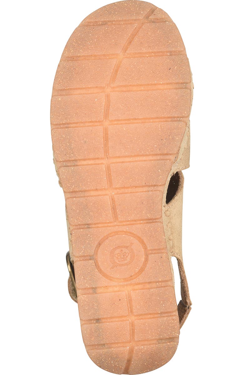 Børn Kavala Wedge Sandal, Alternate, color, Natural Suede
