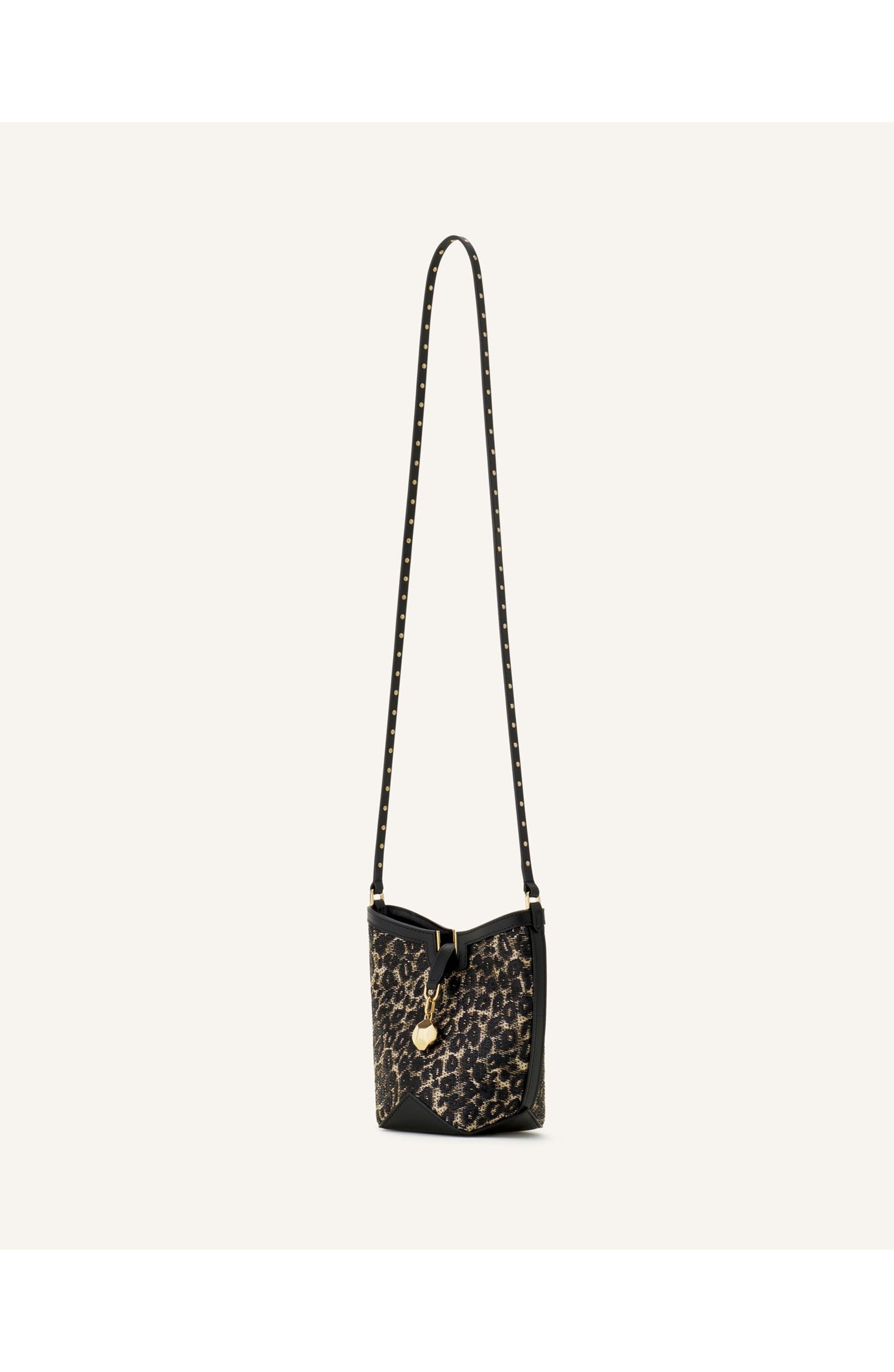 Lanvin Catch By Lanvin Small Raffia Bucket Bag, Alternate, color, 