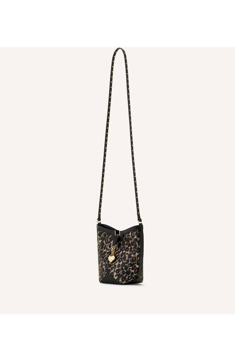 Lanvin Catch By Lanvin Small Raffia Bucket Bag, Alternate, color,