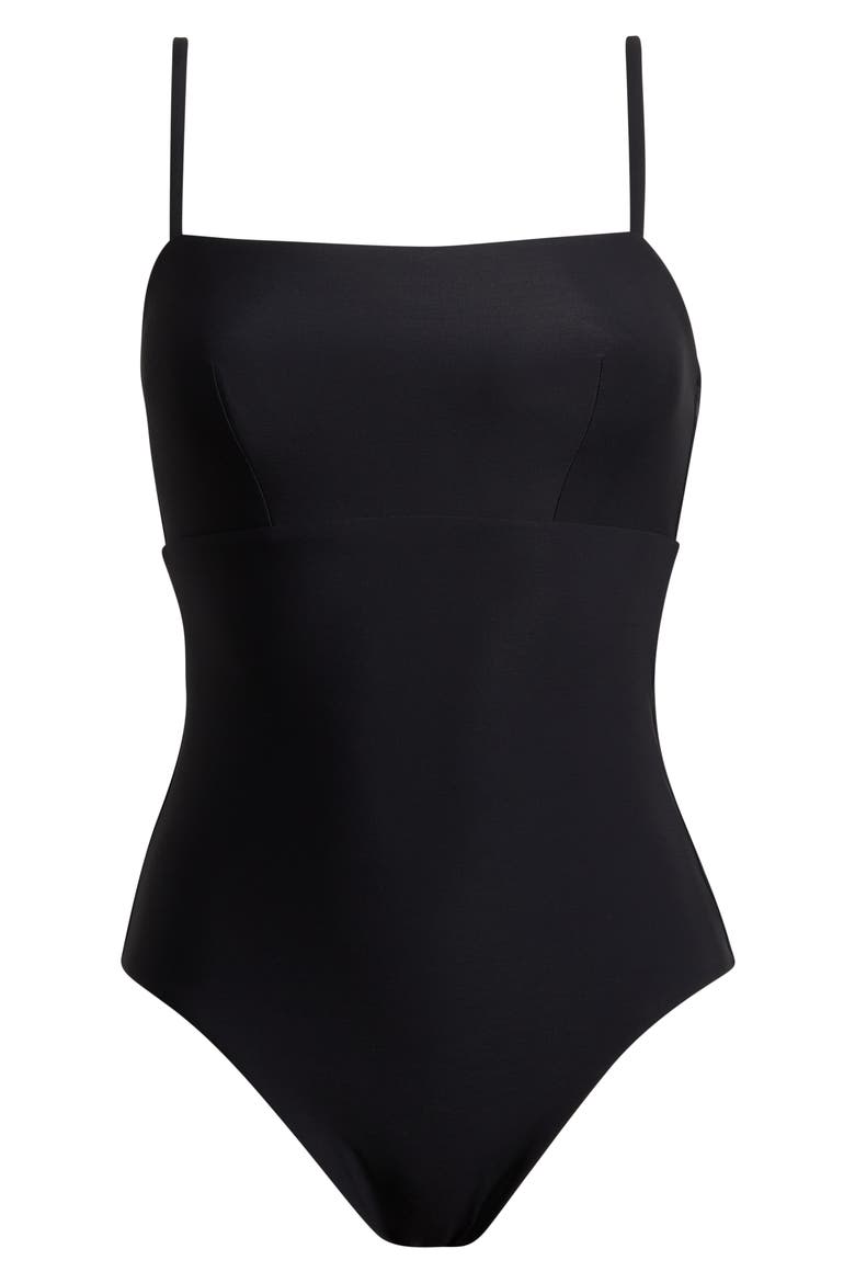Aerin One-Piece Swimsuit, Alternate, color, BLACK