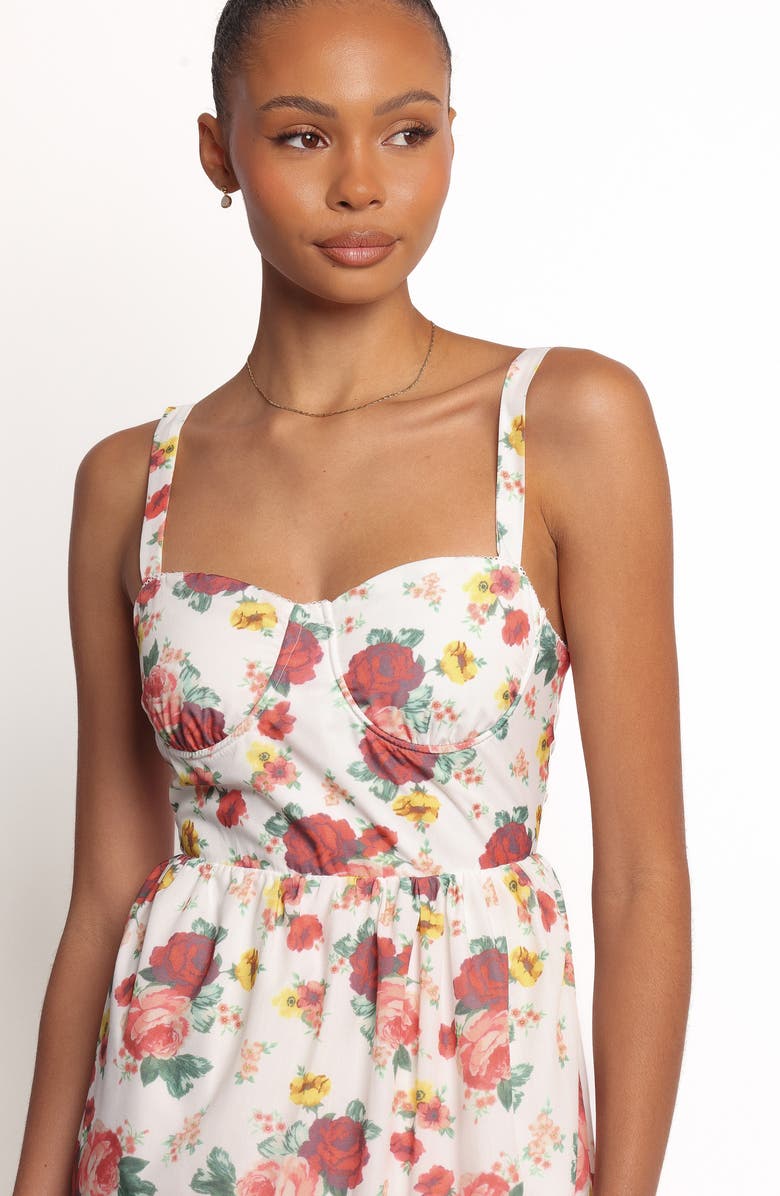 Petal & Pup Donatella Floral Fit & Flare Maxi Dress, Alternate, color, Floral