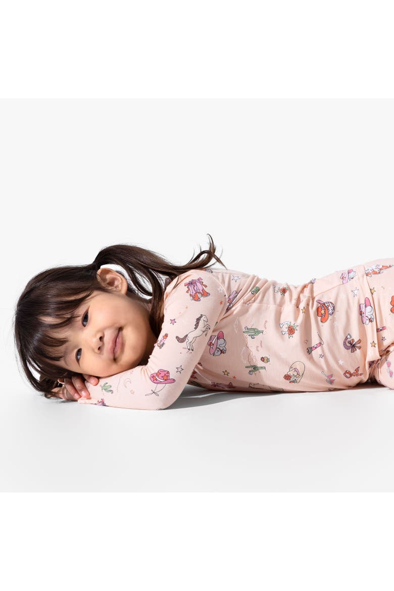 Kids' Cowgirl Set of 2 Piece Pajamas, Alternate, color, Cowgirl