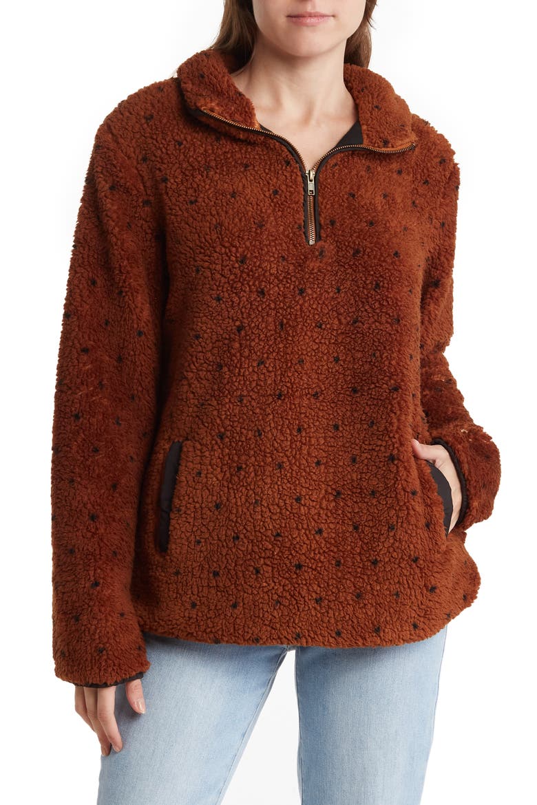Lansing Jacket, Main, color, CAMEL BLACK DOTS