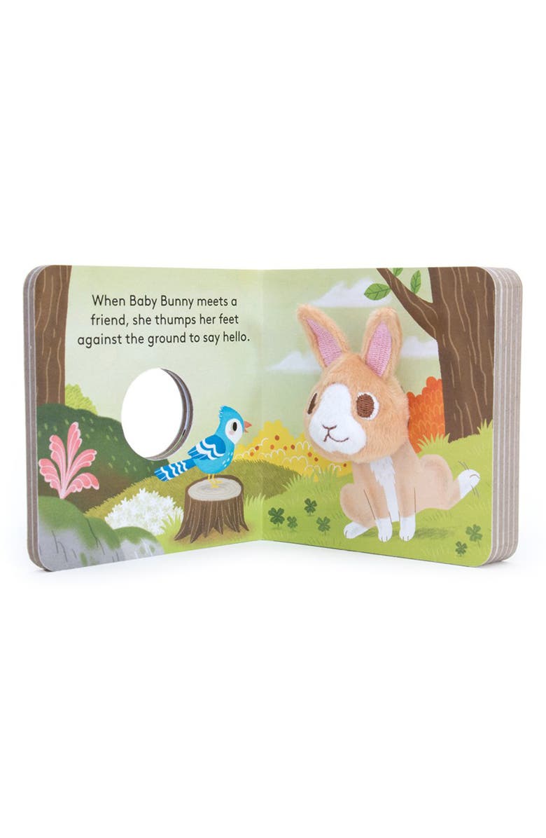 Chronicle Books 'Baby Bunny' Finger Puppet Board Book, Alternate, color, 
