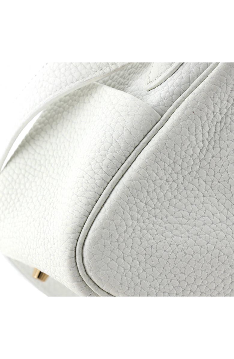 Pre-Owned Hermes Lindy Bag Clemence Mini, Alternate, color, New White