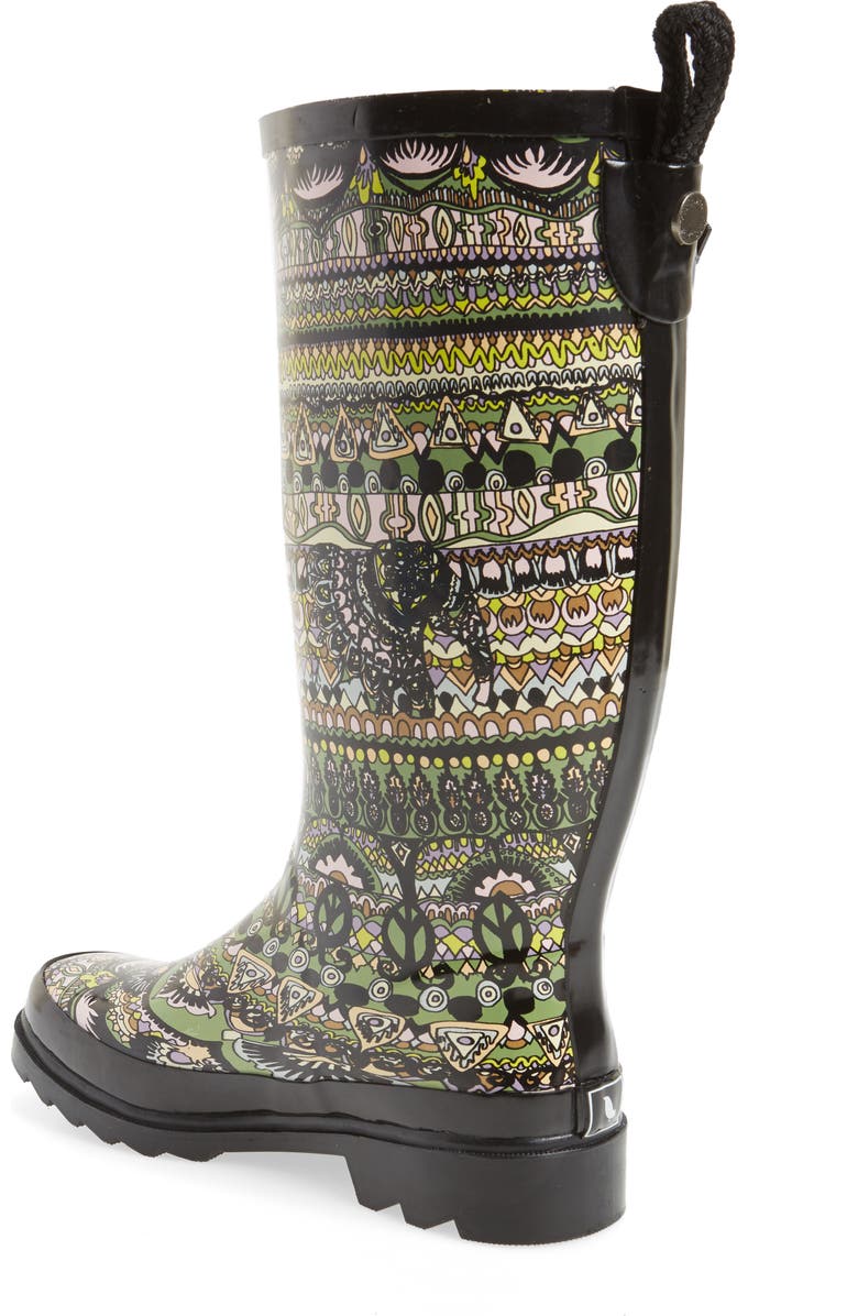 Sakroots Rhythm Waterproof Rain Boot, Alternate, color,