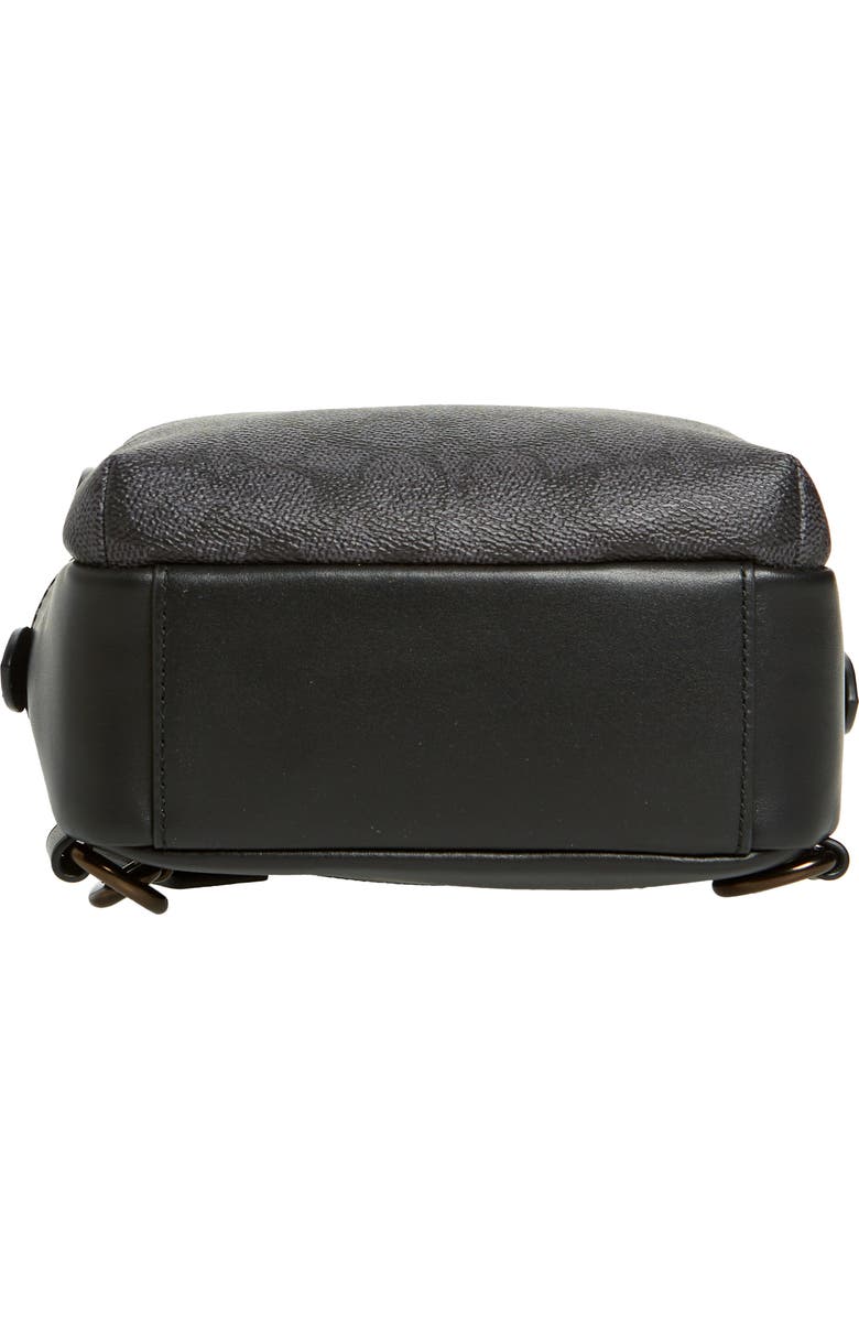 COACH Signature Gotham Leather Sling Pack, Alternate, color,