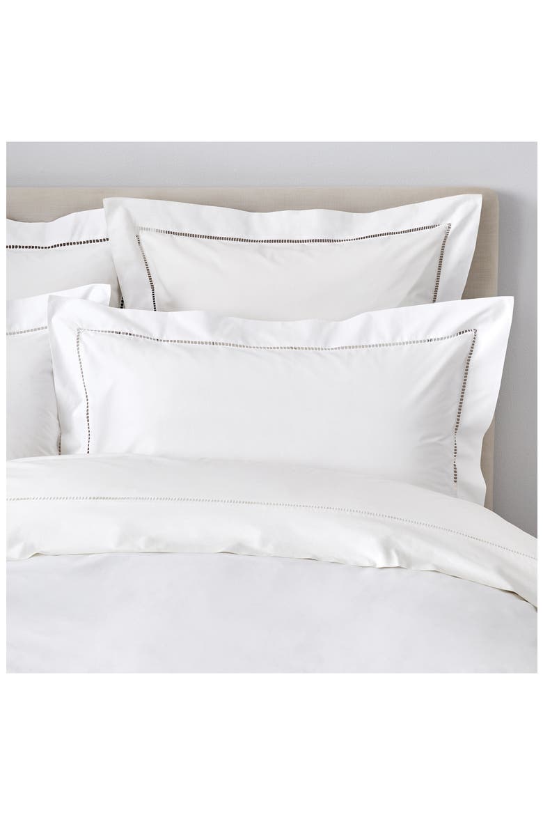 Santorini Euro Sham, Alternate, color, WHITE