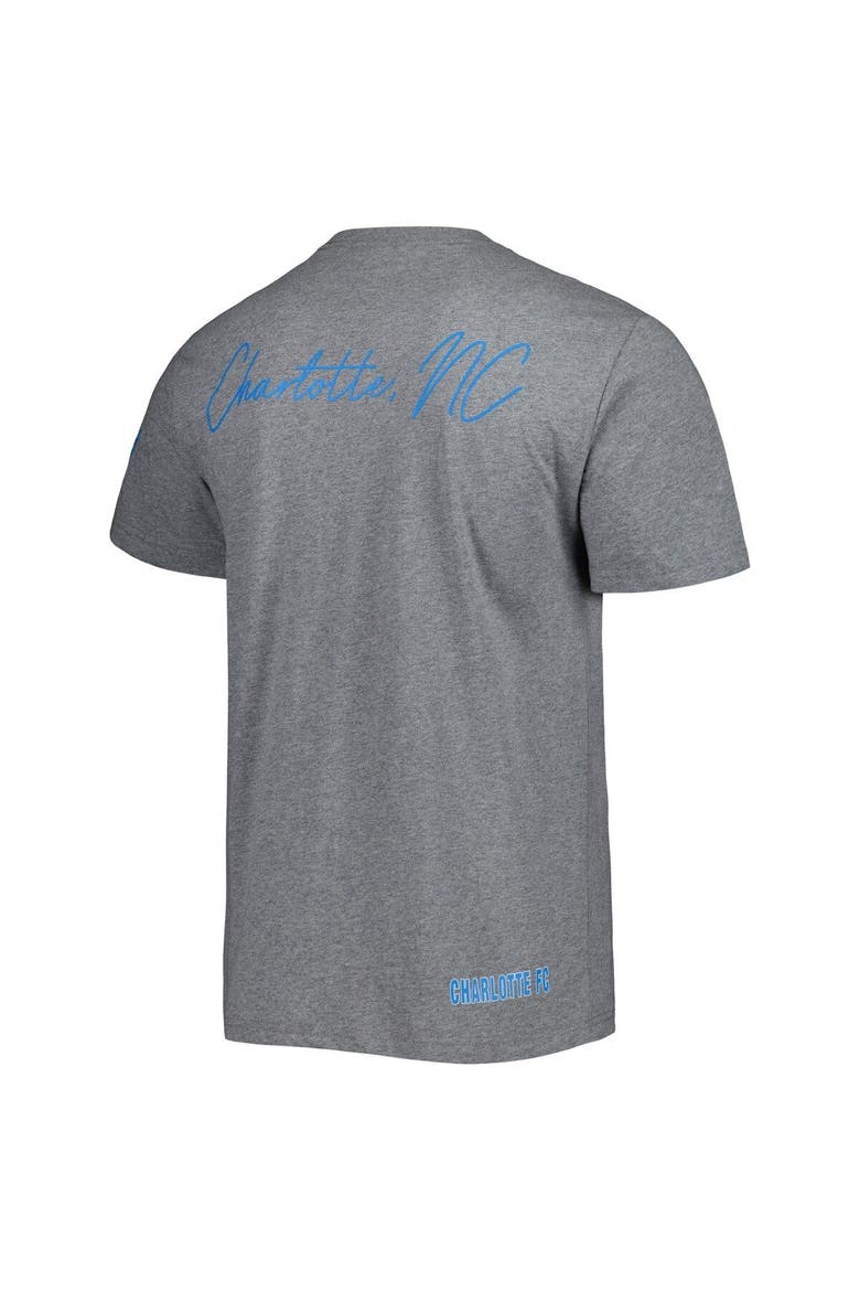 Men Mitchell & Ness Gray Charlotte FC City Tee, Alternate, color, Gray