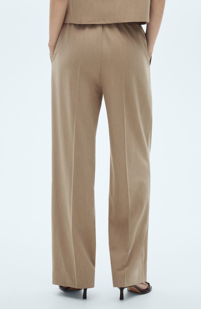 MANGO Pleated Pants, Alternate, color,