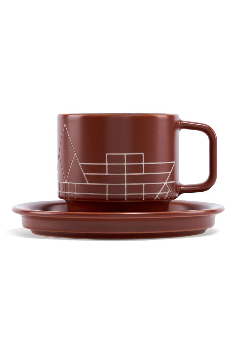 Frank Lloyd Wright 5-Piece Tea Set, Alternate, color, NO COLOR