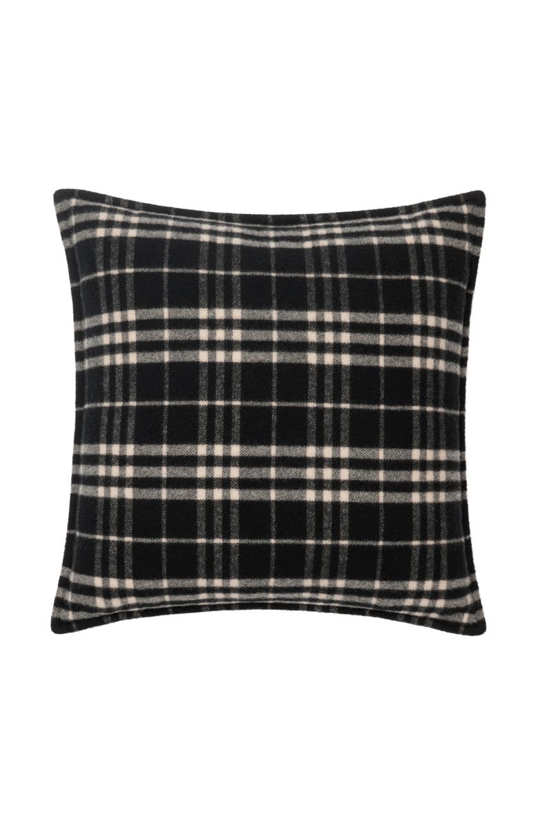 Burberry Check Wool Cashmere Cushion, Main, color, Black/Calico