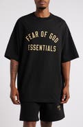 Fear of God Essentials Gender Inclusive Oversize Cotton Logo Graphic T-Shirt