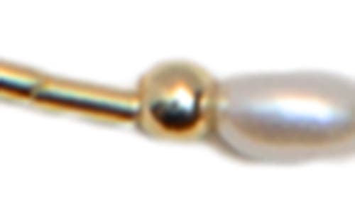 Argento Vivo Sterling Silver Liquid Silver Cultured Pearl Necklace
