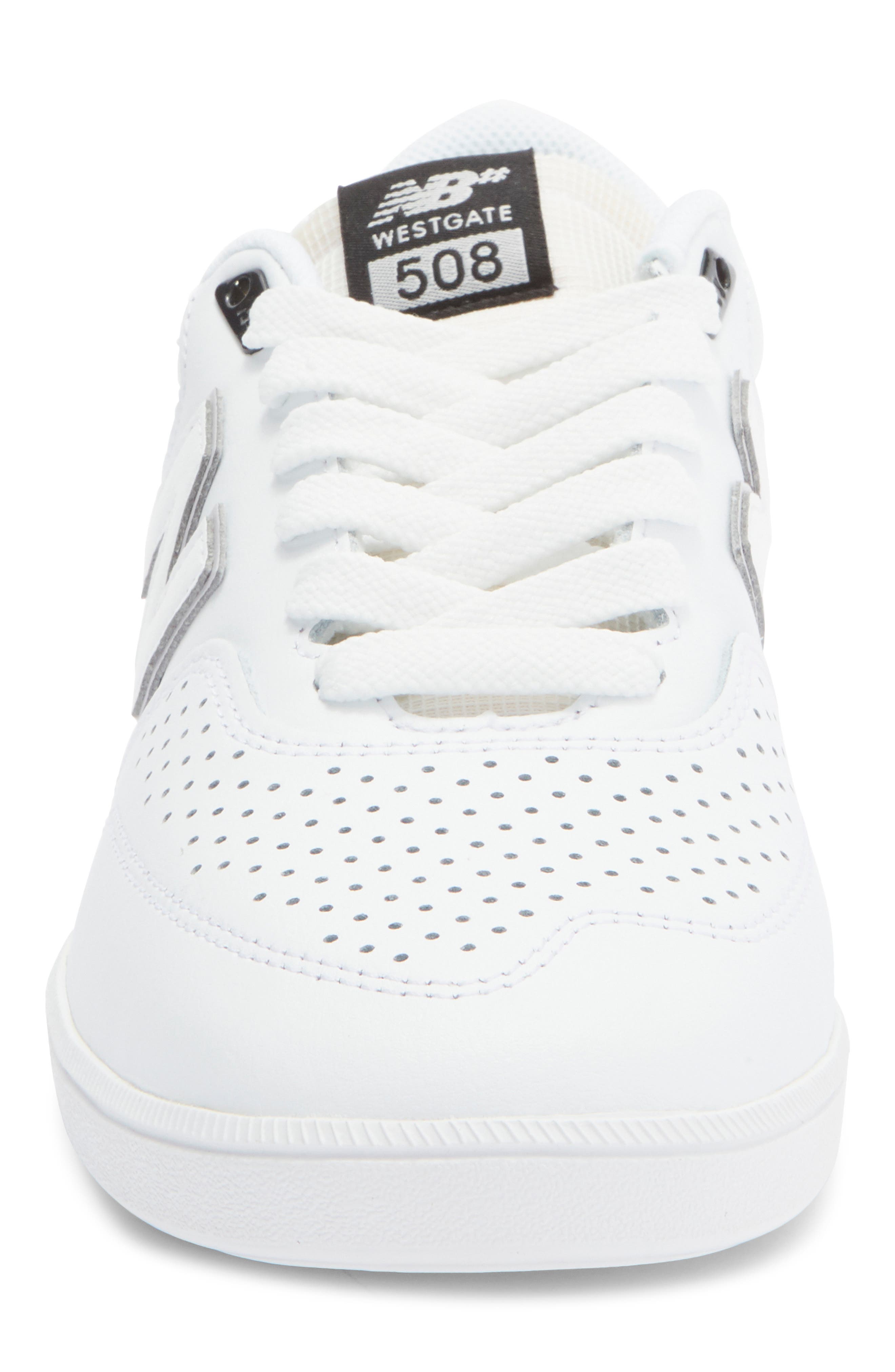 New Balance 508 Westgate Sneaker, Alternate, color, White/ Grey