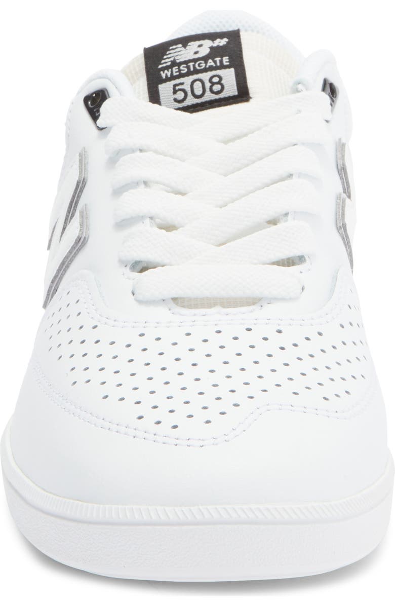 New Balance 508 Westgate Sneaker, Alternate, color, White/ Grey