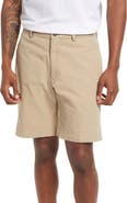 Berle Men's Charleston Flat Front Khaki Shorts