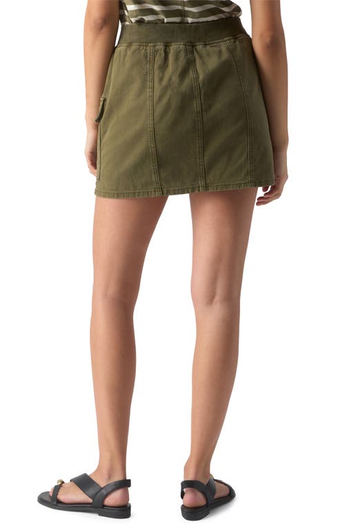 SANCTUARY SANCTUARY SURPLUS ESSENTIAL STRETCH CARGO MINISKIRT