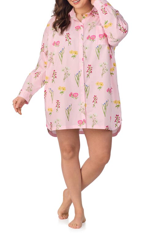 Bedhead Pajamas Print Organic Cotton Poplin Ballet Sleep Shirt